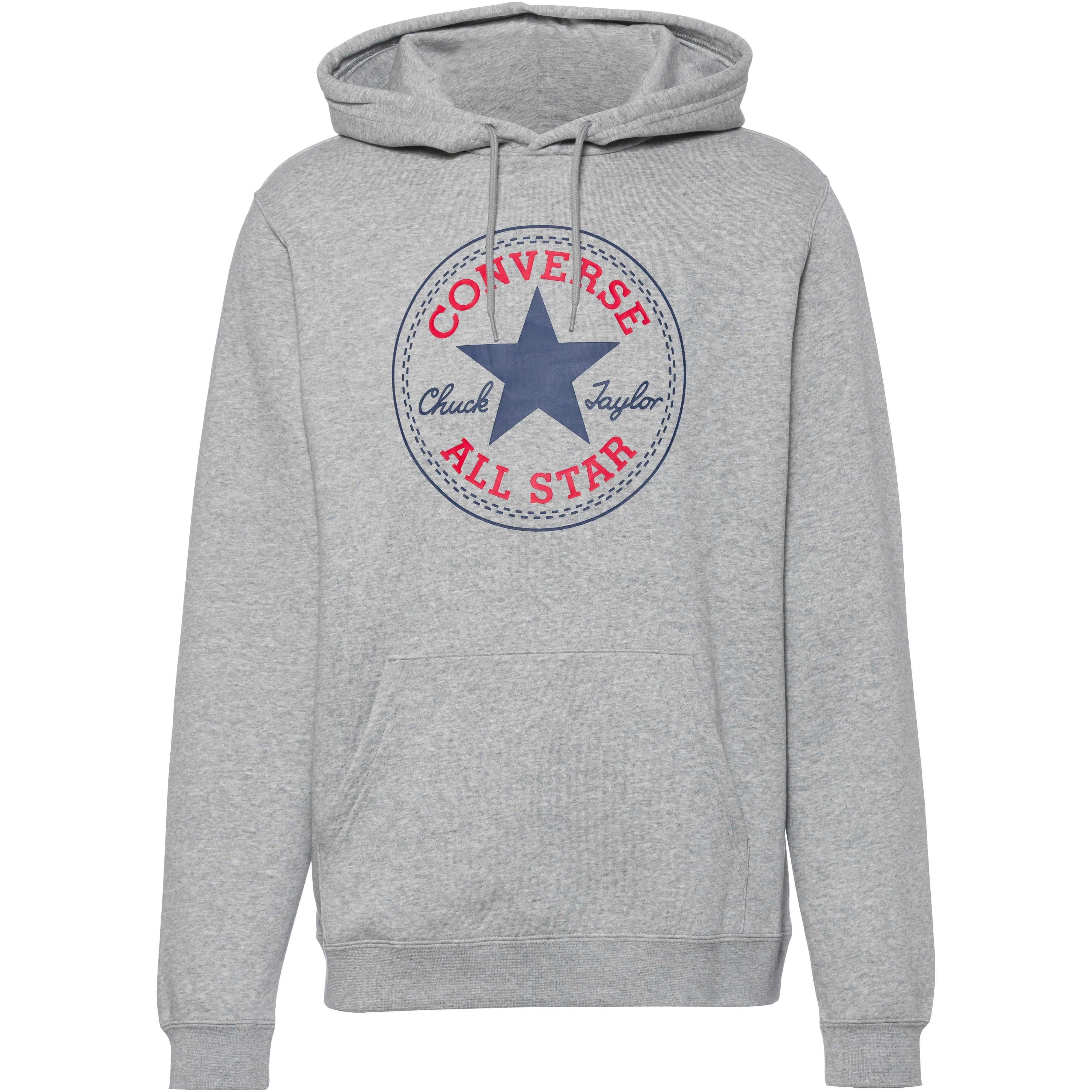 CONVERSE All Star Patch Hoodie Herren vintage grey heather im Online Shop von SportScheck kaufen