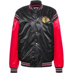 Starter Chicago Blackhawks Bomberjacke Herren black-red