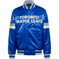 Starter Toronto Maple Leafs Bomberjacke Herren navy
