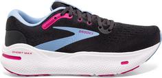 Brooks GHOST MAX Laufschuhe Damen ebony-open air-lilac rose