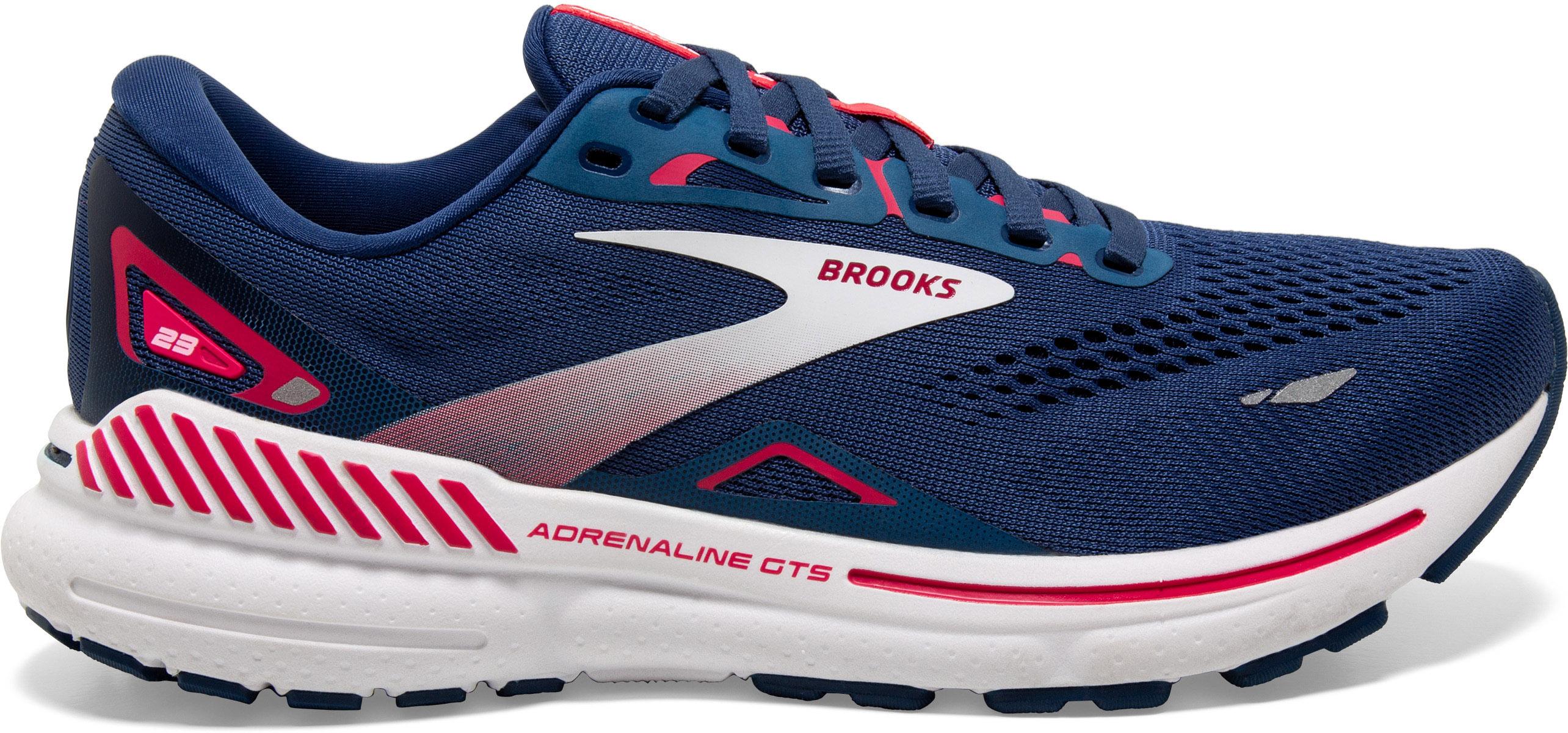 Brooks ADRENALINE GTS 23 Laufschuhe Damen blue raspberry white im Online Shop von SportScheck kaufen