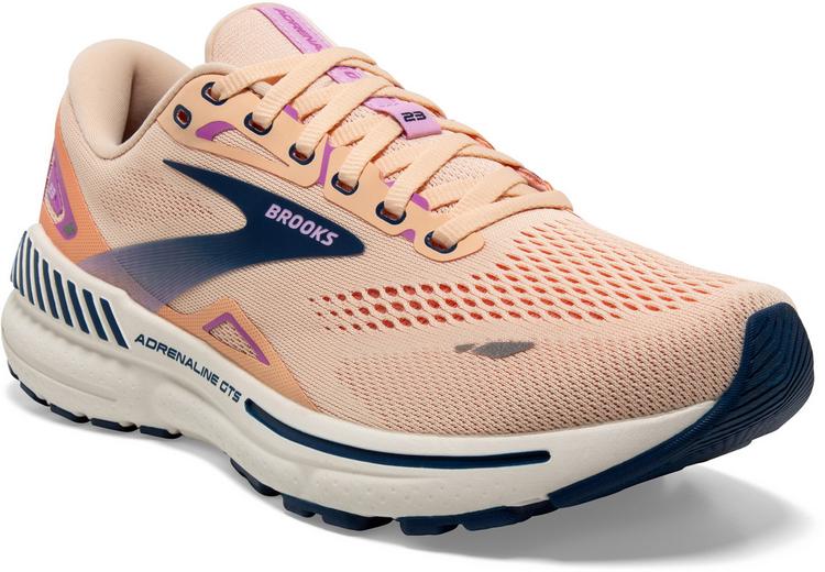 Brooks Brooks ADRENALINE GTS 23 Laufschuhe Damen - apricot-estate blue-orchid - 0 | SportScheck