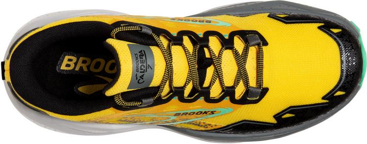 Brooks Brooks CALDERA 7 Laufschuhe Herren - lemon chrome-black-sedona sage - 1 | SportScheck