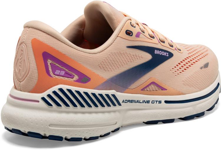 Brooks Brooks ADRENALINE GTS 23 Laufschuhe Damen - apricot-estate blue-orchid - 3 | SportScheck