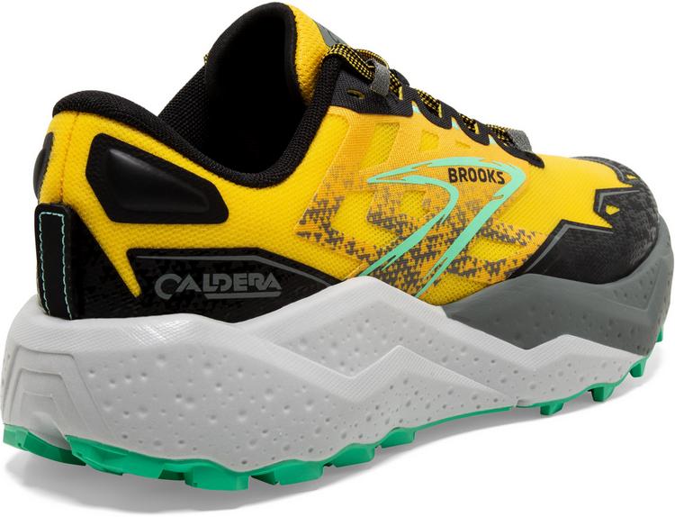 Brooks Brooks CALDERA 7 Laufschuhe Herren - lemon chrome-black-sedona sage - 3 | SportScheck