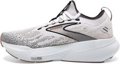 Rückansicht von Brooks GLYCERIN STEALTHFIT 21 Laufschuhe Damen white-grey-black