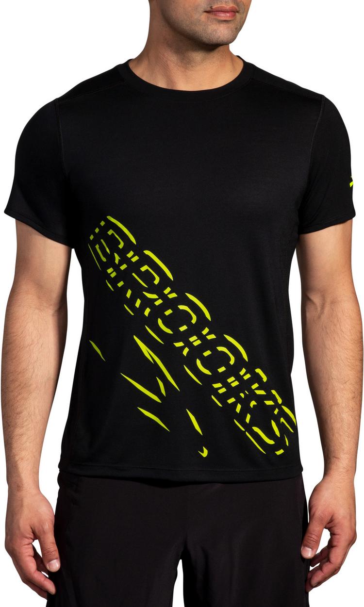 Brooks Brooks Distance Funktionsshirt Herren - black-br logo - 0 | SportScheck