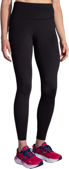 Rückansicht von Brooks Spark Lauftights Damen black