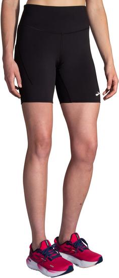 Rückansicht von Brooks Spark Lauftights Damen black