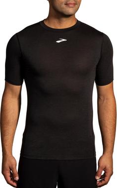 Rückansicht von Brooks High Point Funktionsshirt Herren black