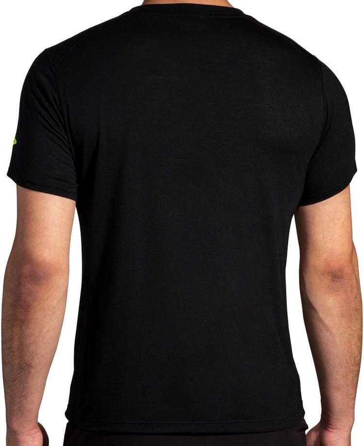 Brooks Brooks Distance Funktionsshirt Herren - black-br logo - 1 | SportScheck