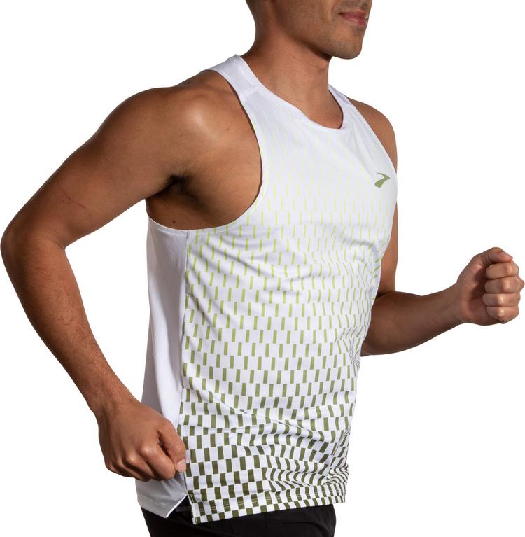Brooks Brooks Atmosphere Funktionstank Herren - white-interval gradient - 2 | SportScheck