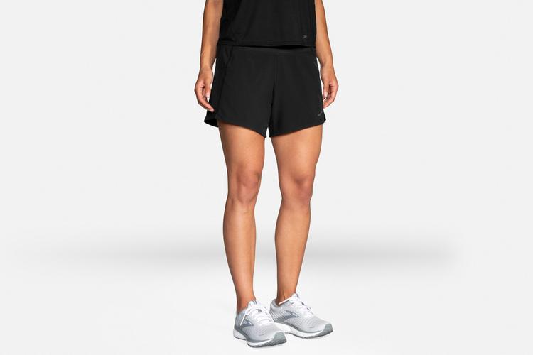 Brooks Brooks Chaser Laufshorts Damen - black - 8 | SportScheck