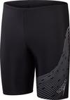 SPEEDO Medley Logo Badehose Herren - black-usa charcoal