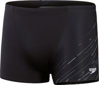 SPEEDO Hyperboom V-Cut Badehose Herren - black-usa charcoal-white