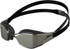 SPEEDO Fastskin Hyper Elite Mirror Schwimmbrille Herren black-oxid grey-chrome