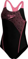 SPEEDO EnduraFlex Badeanzug M&auml;dchen - black-fandango pink