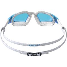 Rückansicht von SPEEDO Aquapulse Pro Schwimmbrille Herren pool-white-blue
