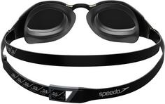 Rückansicht von SPEEDO Fastskin Hyper Elite Mirror Schwimmbrille Herren black-oxid grey-chrome