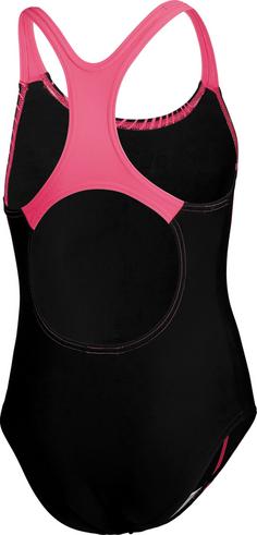 Rückansicht von SPEEDO EnduraFlex Badeanzug Kinder black-fandango pink