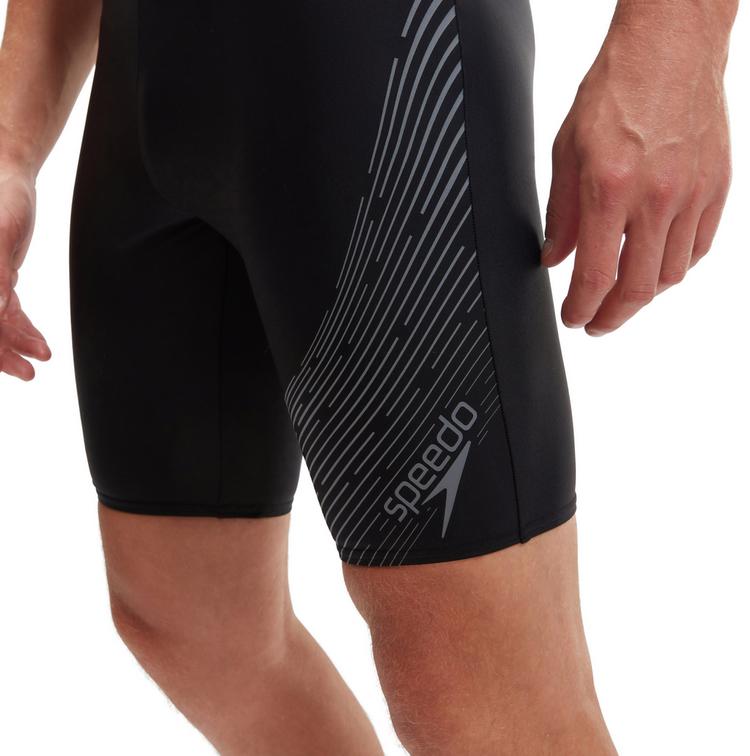 SPEEDO SPEEDO Medley Logo Badehose Herren - black-usa charcoal - 3 | SportScheck
