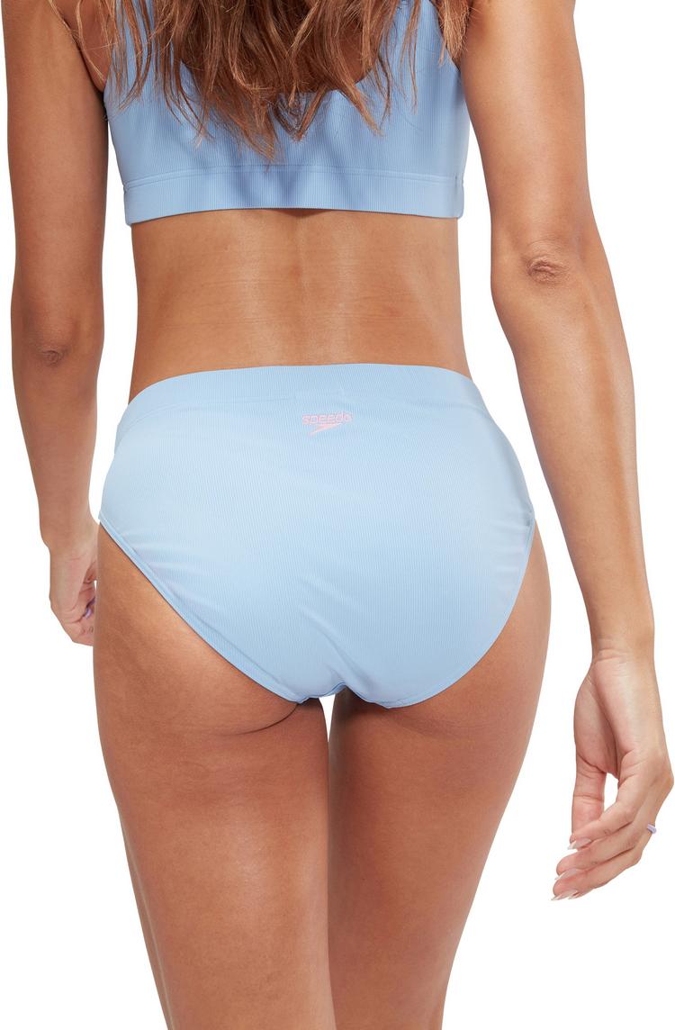 SPEEDO SPEEDO Textured Deep U-Back Bikini Set Damen - curious blue - 4 | SportScheck