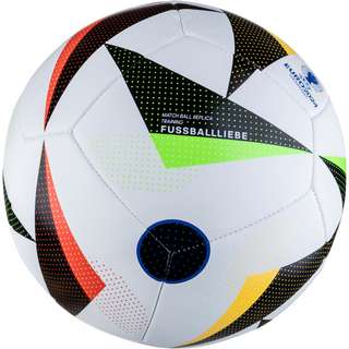 adidas EURO 2024 TRN Fussballliebe Fußball white-black-glory blue