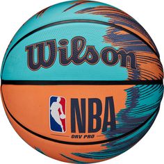 Wilson NBA DRV PRO STREAK Basketball blue-orange