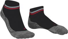 Rückansicht von Falke Endurance Reflect Laufsocken Damen black