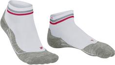 Rückansicht von Falke Endurance Reflect Laufsocken Damen white