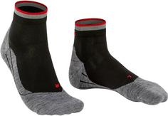 Rückansicht von Falke RU4 Endurance Laufsocken Herren black