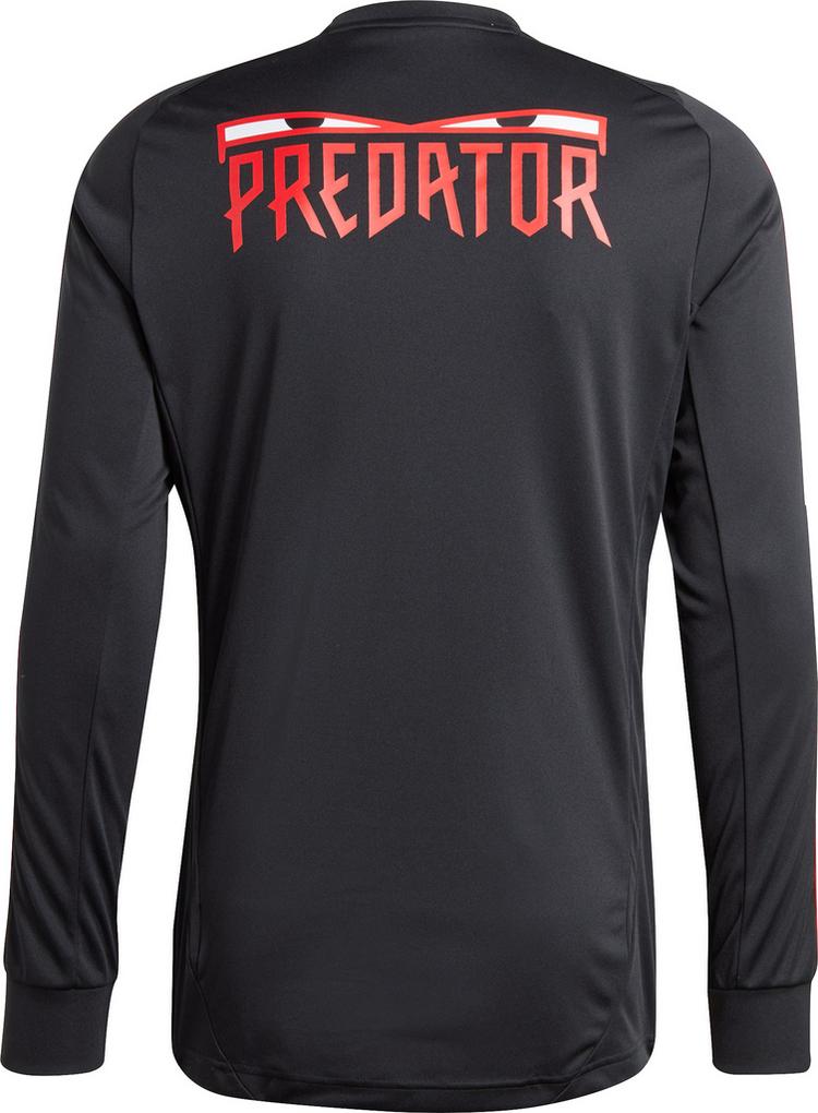 adidas adidas Predator Funktionsshirt Herren - black-red - 0 | SportScheck