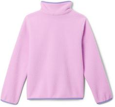 Rückansicht von Columbia Helvetia Fleeceshirt Kinder cosmos-pink dawn