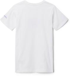 Rückansicht von Columbia Mission Lake T-Shirt Kinder white-geobear