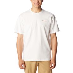 Rückansicht von Columbia Burnt Lake T-Shirt Herren white-branded jumble
