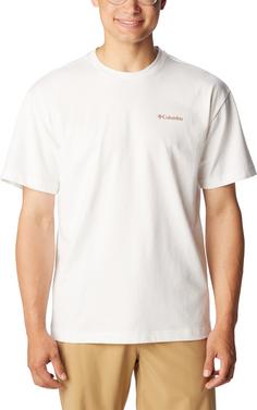 Rückansicht von Columbia Burnt Lake T-Shirt Herren white-branded jumble