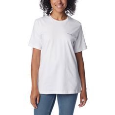 Rückansicht von Columbia Boundlesse Beauty T-Shirt Damen white-simple gorgeous