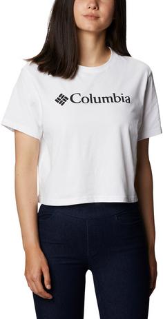 Rückansicht von Columbia North Cascades Croptop Damen white