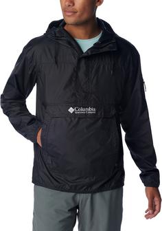 Rückansicht von Columbia Challenger Windbreaker Herren black