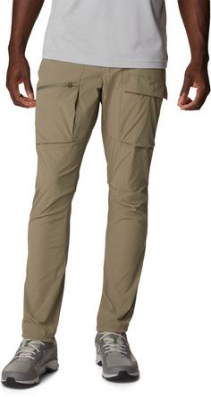 Rückansicht von Columbia Maxtrail Wanderhose Herren stone green