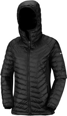 Rückansicht von Columbia Powder Pass Steppjacke Damen black