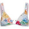 Seafolly Wish You Were Here Bikini Oberteil Damen - fuchsiaros