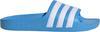 adidas ADILETTE AQUA K Badelatschen Kinder - blue burst-ftwr white-blue burst