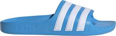 adidas ADILETTE AQUA Badelatschen Kinder blue burst-ftwr white-blue burst