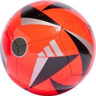 adidas EURO 2024 CLB Fussballliebe Fußball solar red-black-silver met.