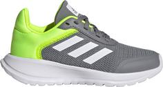 adidas Tensaur Run 2.0 K Fitnessschuhe Kinder grey three-ftwr white-lucid lemon