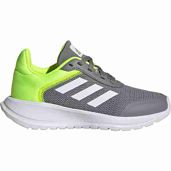 adidas Tensaur Run 2.0 K Fitnessschuhe Kinder grey three-ftwr white-lucid lemon