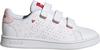 adidas ADVANTAGE CF C Sneaker M&auml;dchen - ftwr white-clear pink-better scarlet