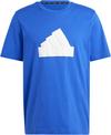 adidas Future Icons Badge of Sports T-Shirt Herren - semi lucid blue