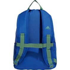 Rückansicht von adidas Rucksack BACK TO SCHOOL Daypack Kinder semi lucid blue-collegiate green-preloved green